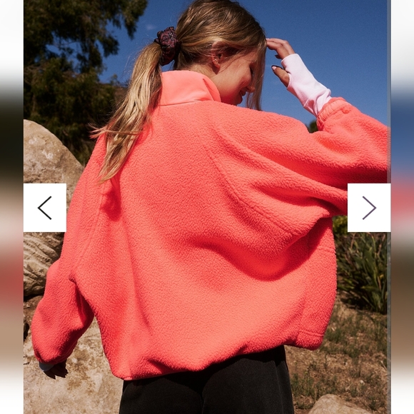 NWT Women's FREE PEOPLE Movement Sherpa Fleece Jacket - Picture 2 of 9